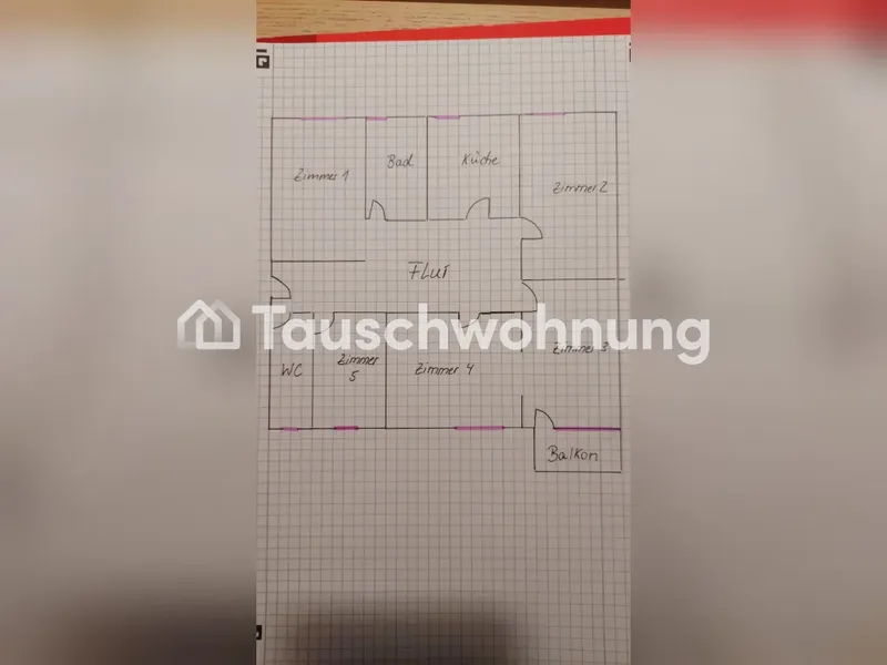 Tauschwohnung: 5 Zimmer gegen 2-3 Zimmer — photo 1